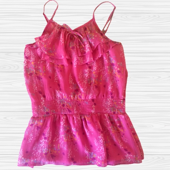 NWT Pink Blousy Tank - Picture 1 of 6